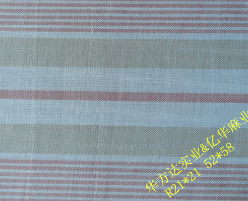 Ramie dyed fabric  R21*21